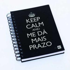 Caderno Capa Dura Personalizada A4 Miolo Pautado 96 fls 21x29,7 cm Impressão Colorida - Capas   